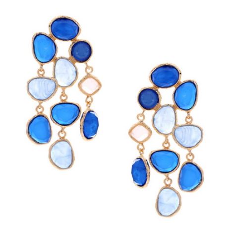 Tiered Facet Earrings