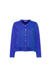 Jacket Frilled Hem