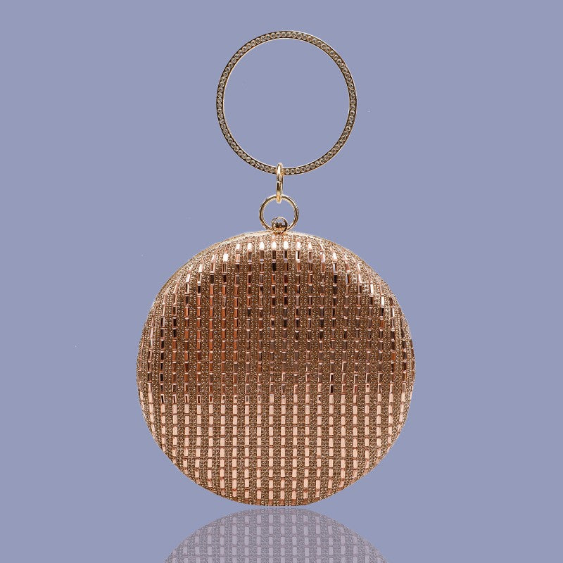 Lavish Round Evening Bag