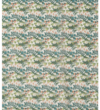 Muted floral scarf, photo 5