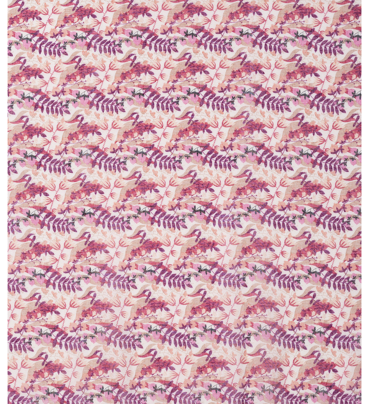 Muted floral scarf