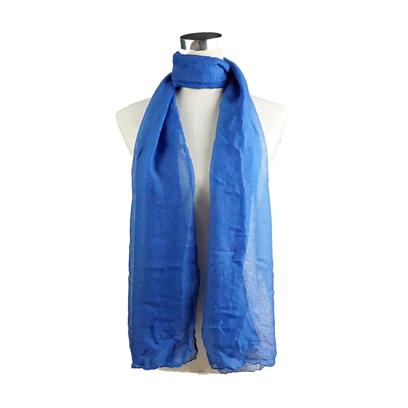 Plain scarf
