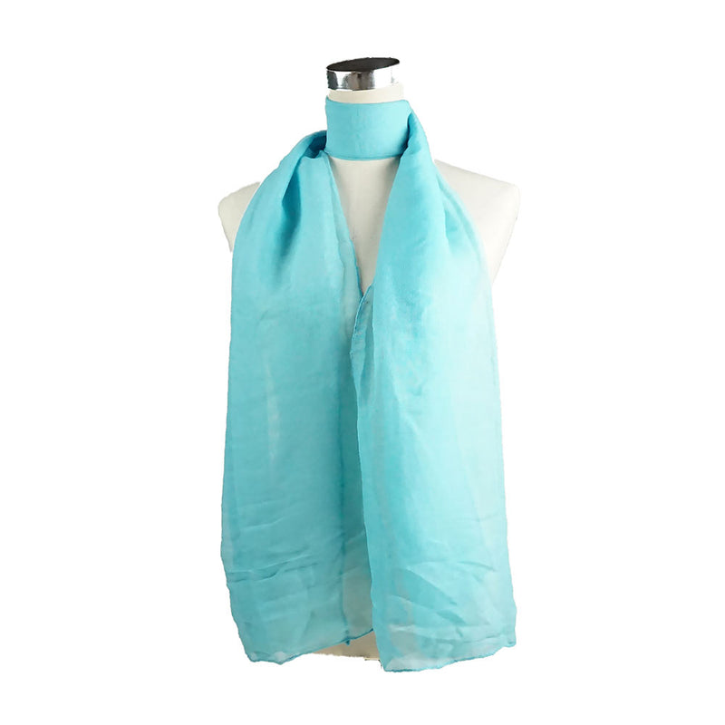 Plain scarf
