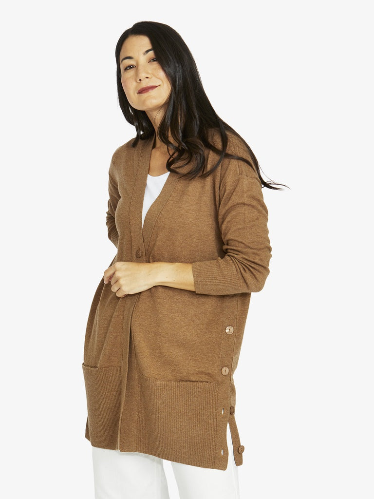 Side Button Cardi