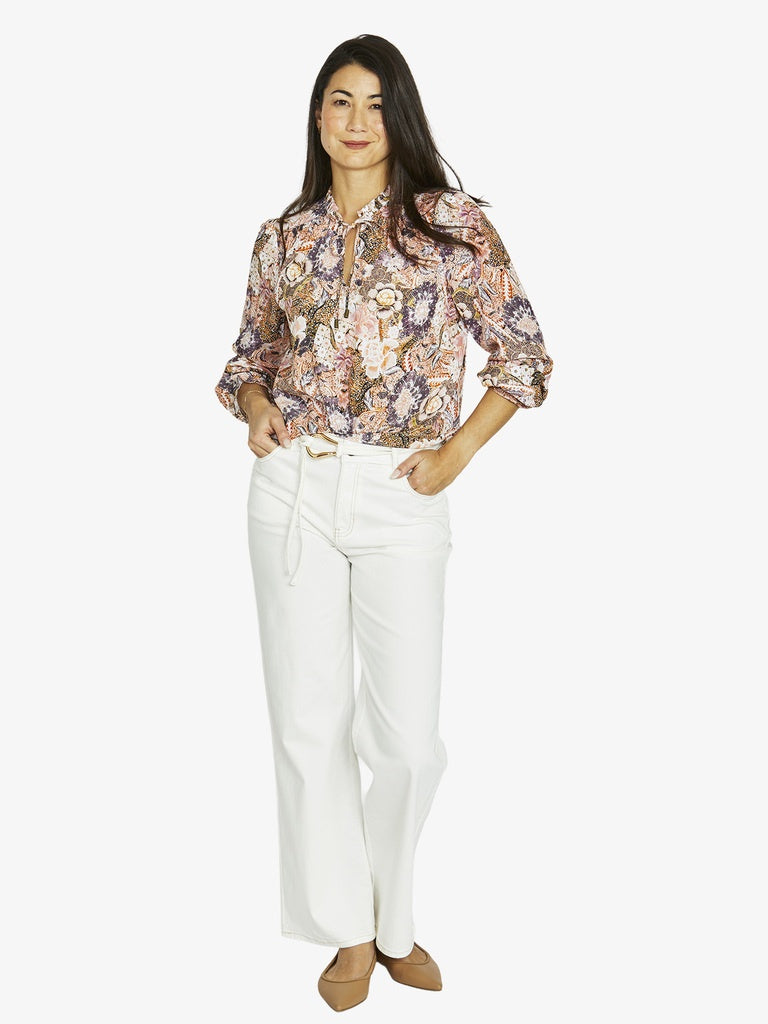 Delicate Paisley Top
