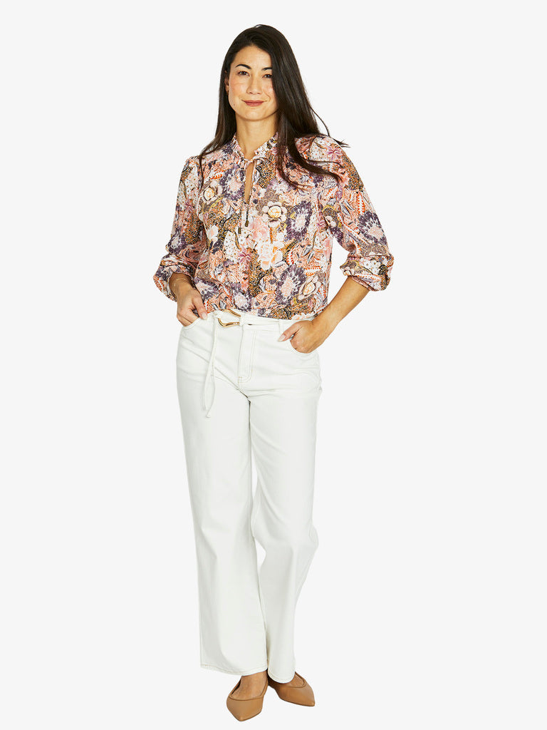 Delicate Paisley Top