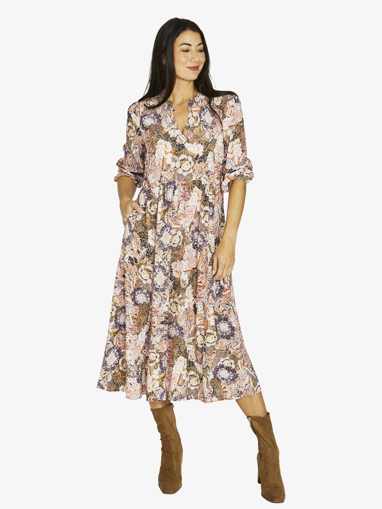 Delicate Paisley Dress