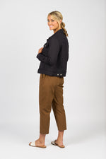 Linen Jacket Fray