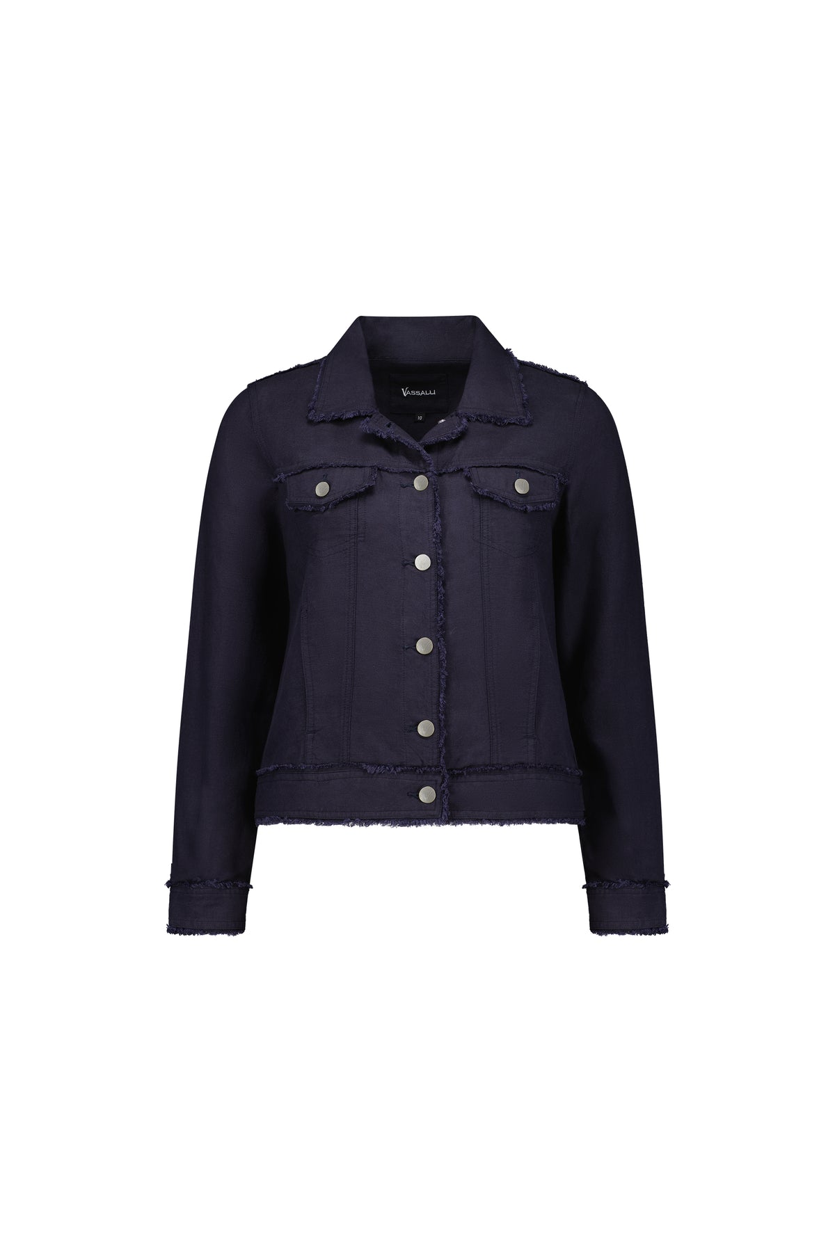 Linen Jacket Fray