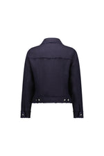 Linen Jacket Fray