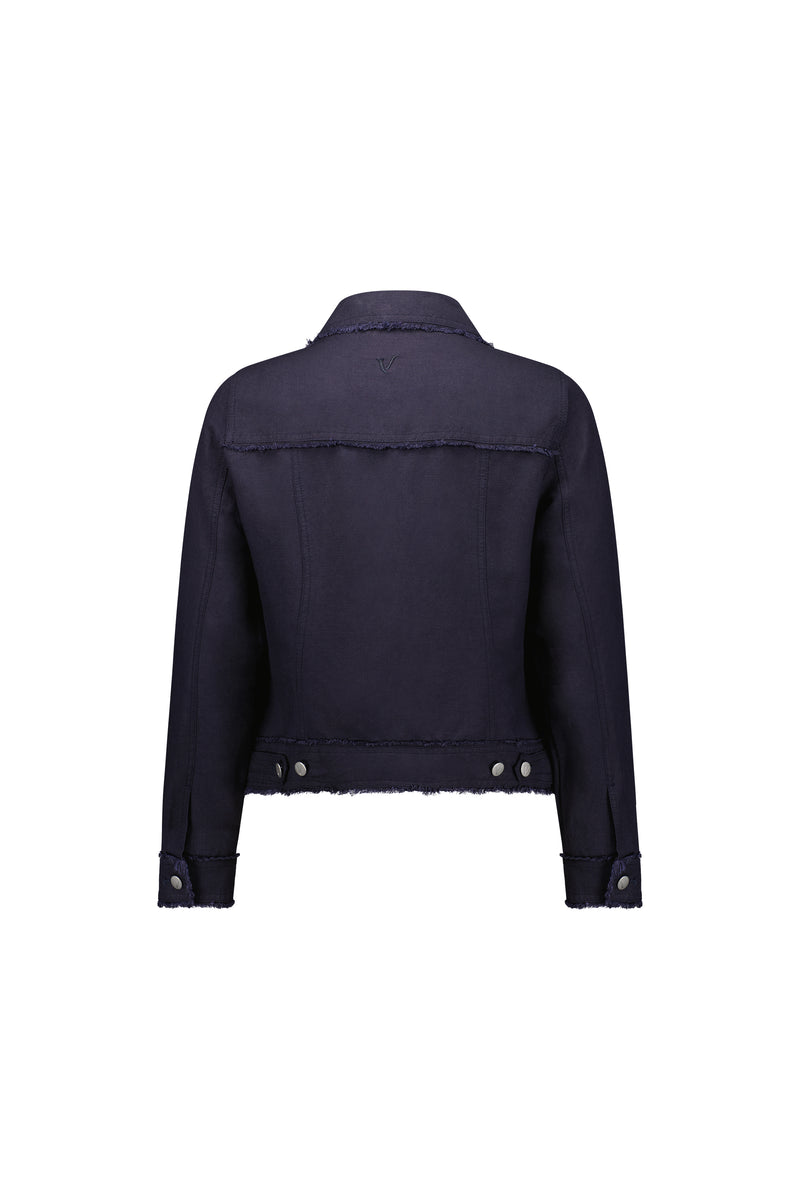 Linen Jacket Fray