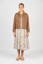 Linen Jacket Fray