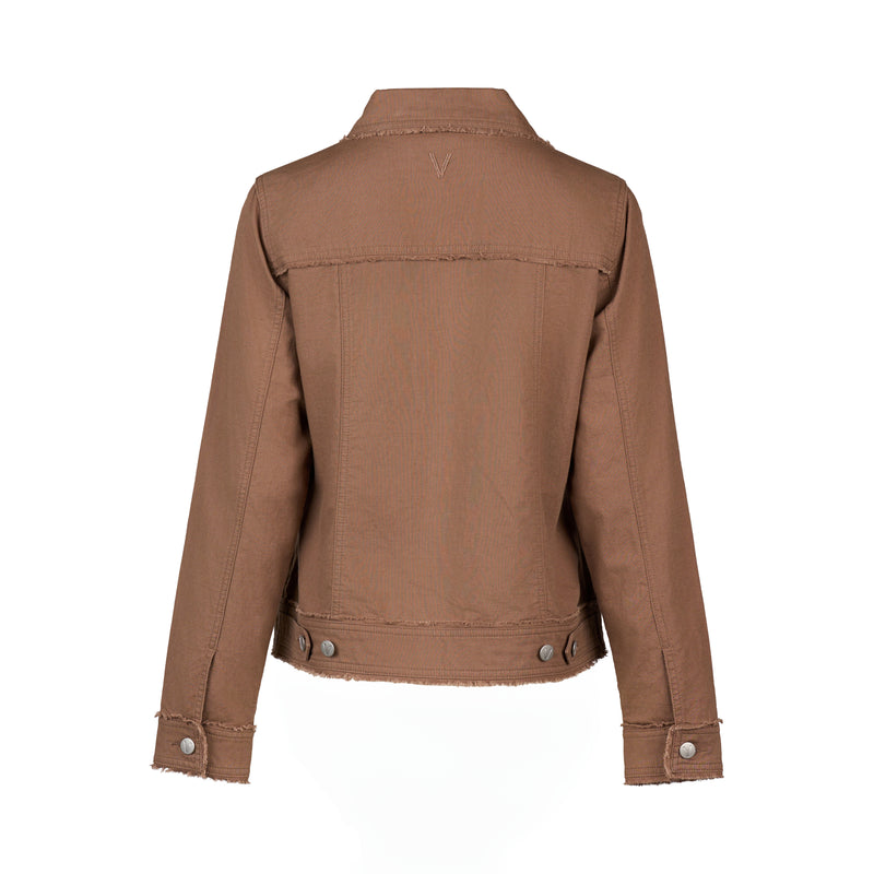 Linen Jacket Fray