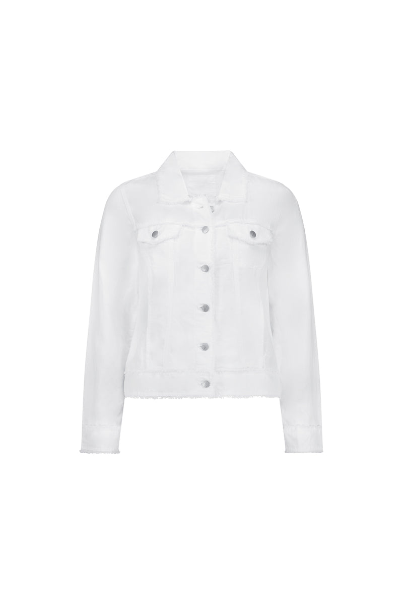 Linen Jacket Fray