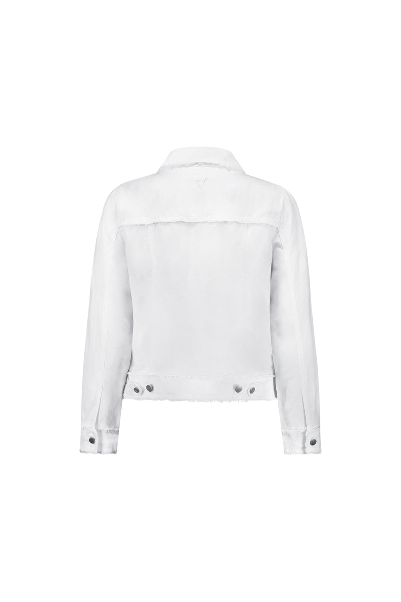 Linen Jacket Fray
