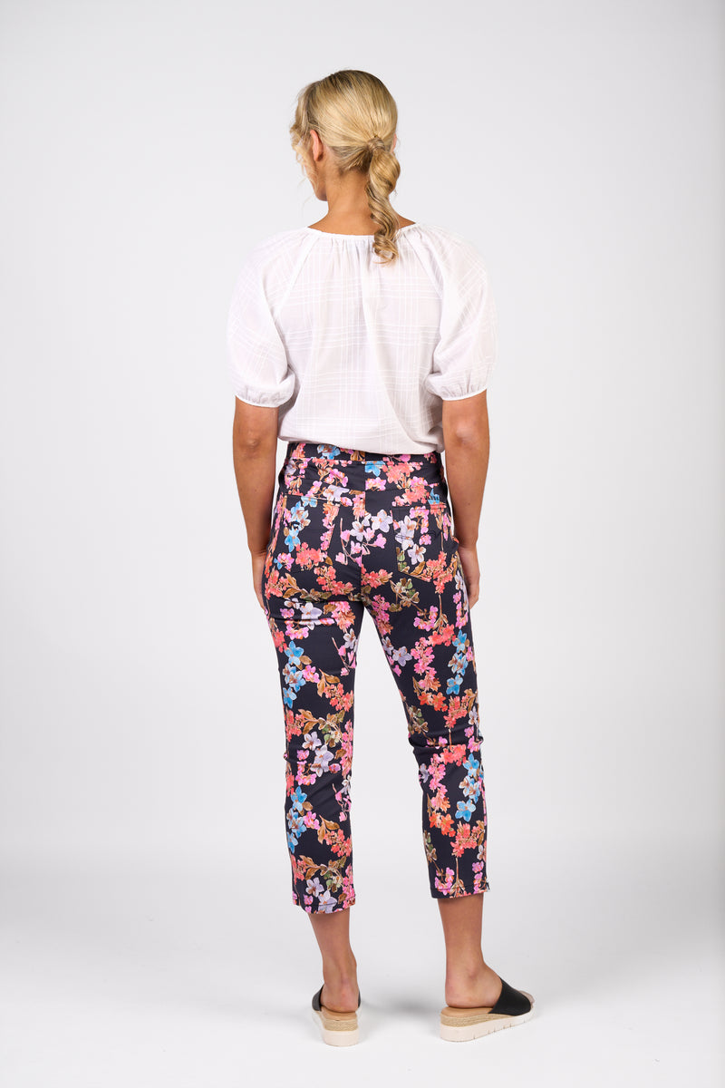 Printed Skinny Pull On