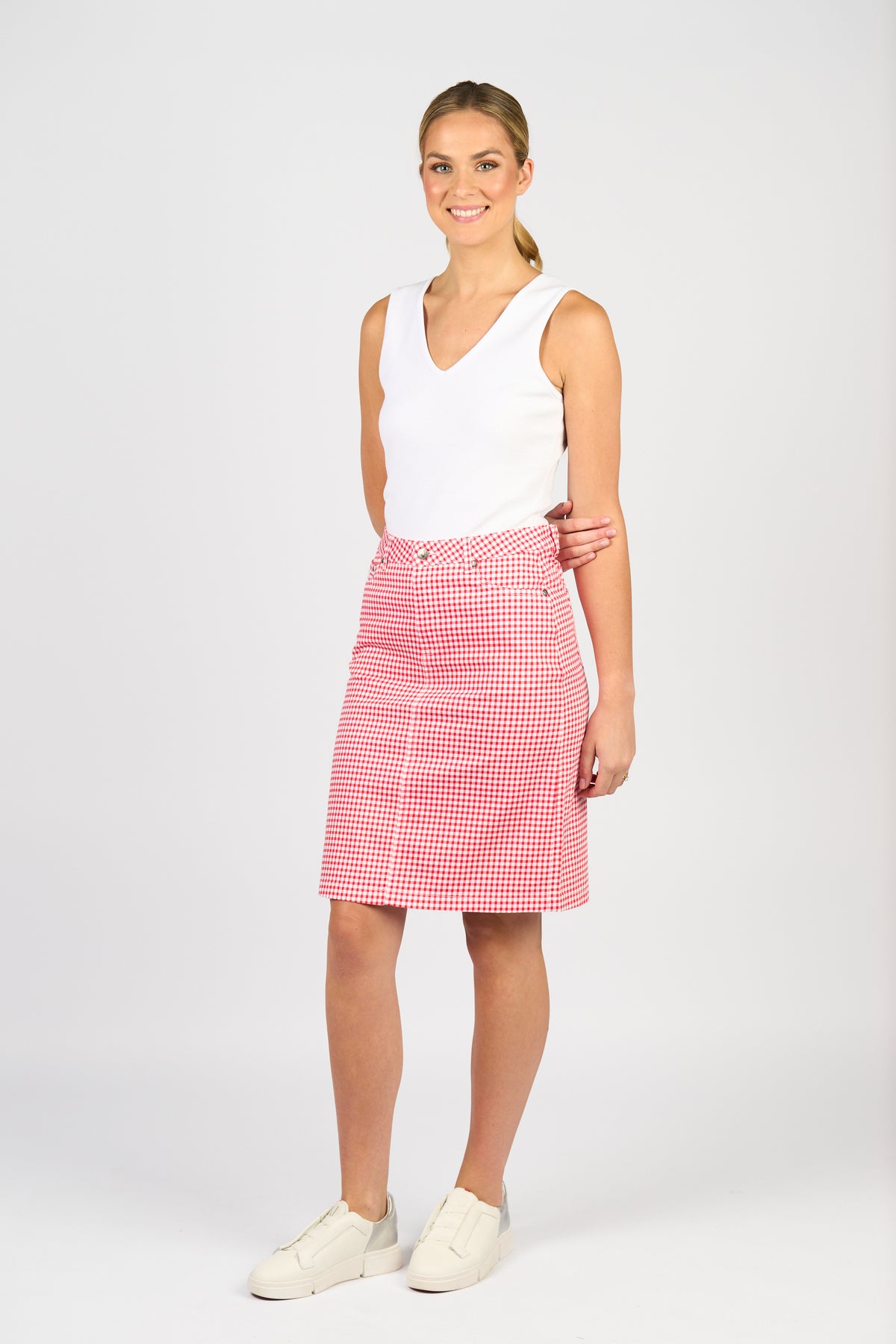 Printed skirt 372AV
