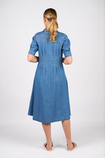 Button up dress 6114