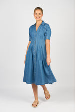 Button up dress 6114