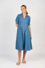 Button up dress 6114
