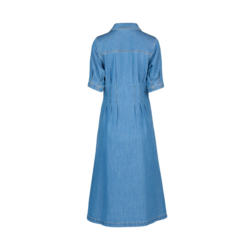Button up dress 6114