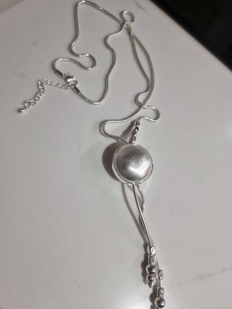 Silver Necklace N6482