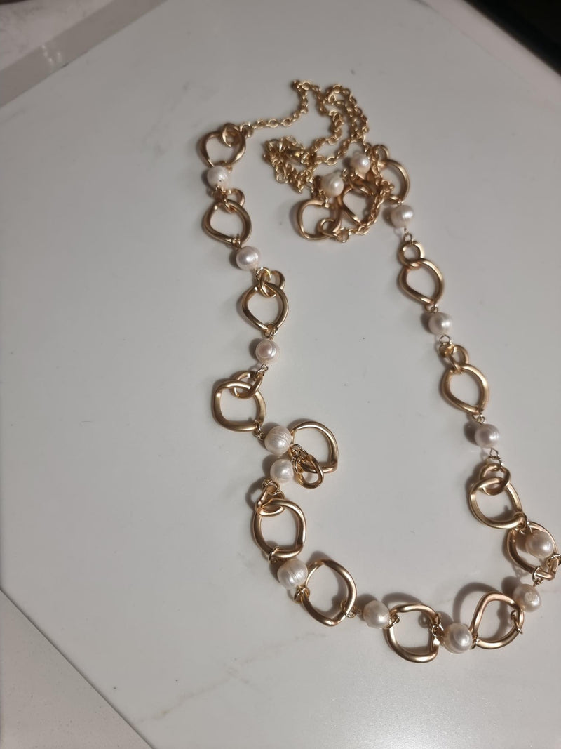 Gold Necklace N6620