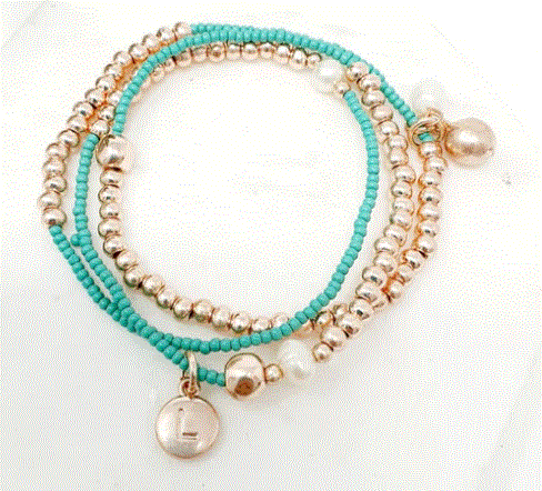 Turquoise Rose Gold