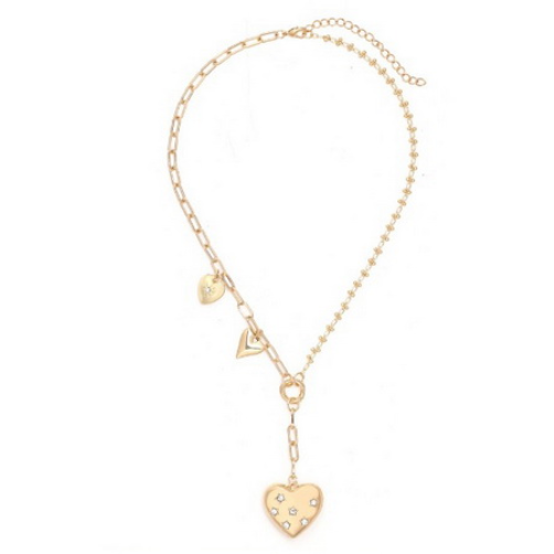 Crystal Heart Necklace by Sun Accessories Australia