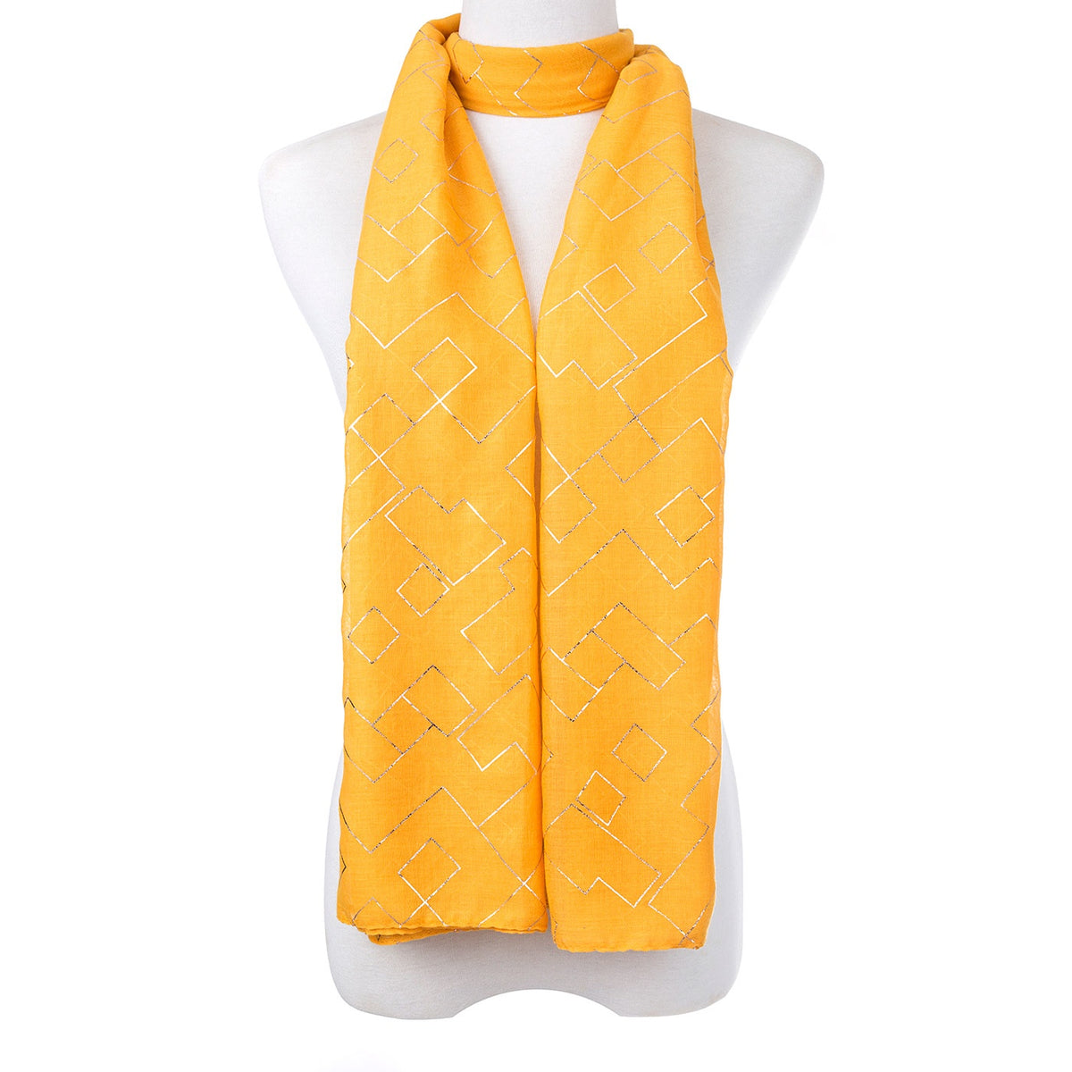 Yellow  Scarf SC8736